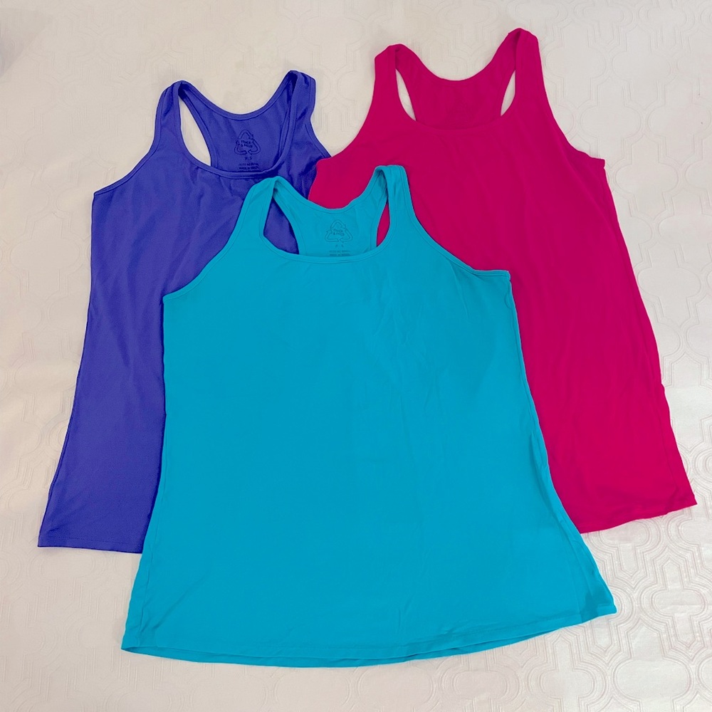 Track and Field - 3 Bundle Workout (loose fit) Tank top size XS - From Brazil